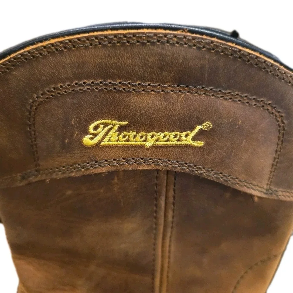THOROGOOD JOBSITE SERIES 11″ CRAZY HORSE‎ WATERPROOF SAFETY TOE BOOTS 804-4343